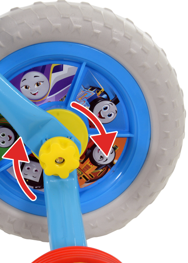 Thomas & Friends Multi Colour 2in1 Training Bike (10inch )