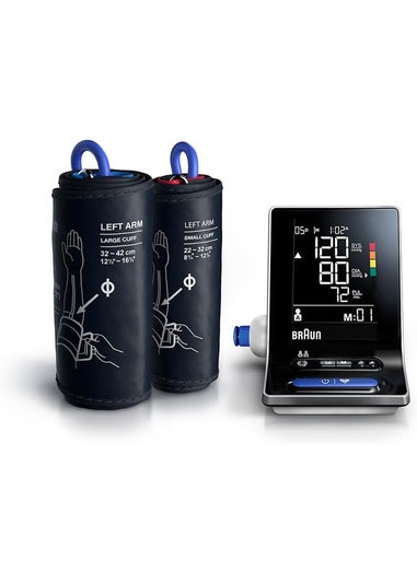 Braun Black ExactFit 3 Blood Pressure Monitor