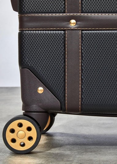 Rock Black Vintage Suitcase