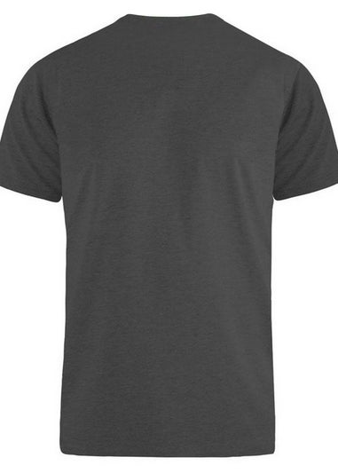 Duke Charcoal Flyers-2 Kingsize Crew Neck T-Shirt