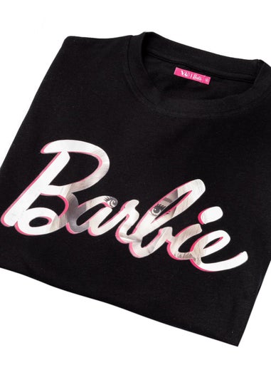 Barbie Black Oversized T-Shirt