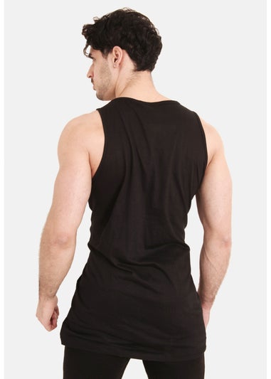 Duke Black Fabio-1 Kingsize Muscle Vest