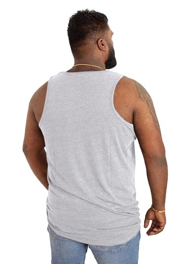 Duke Light Grey Fabio-1 Kingsize Muscle Vest