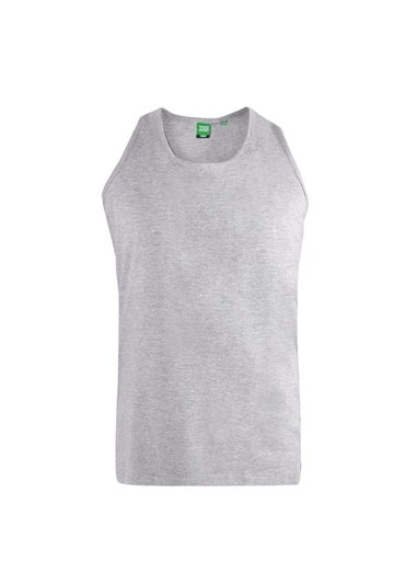 Duke Light Grey Fabio-1 Kingsize Muscle Vest