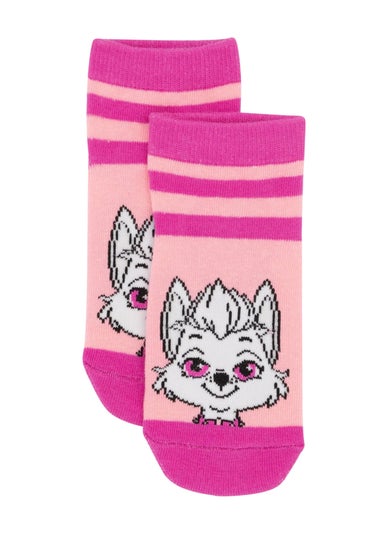 Paw Patrol Girls Pink Socks (Pack of 5)