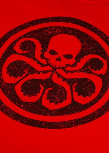Marvel Red Hydra Logo T-Shirt