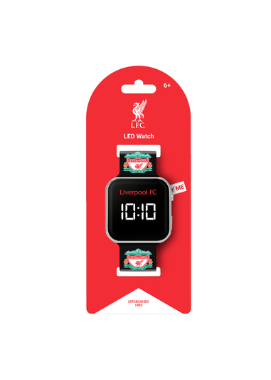 Liverpool Football Club Official Black LED Watch