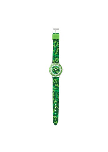 Minecraft Creeper Time Teacher Watch