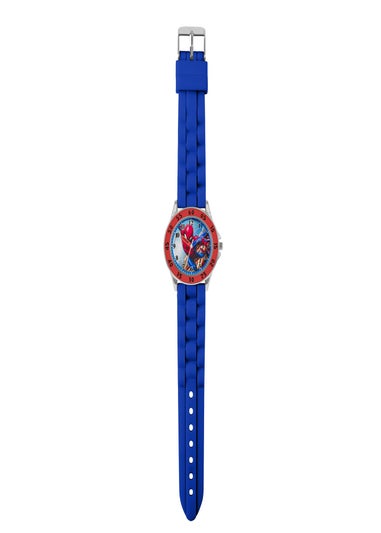 Disney Blue Spider-Man Time Teacher Watch