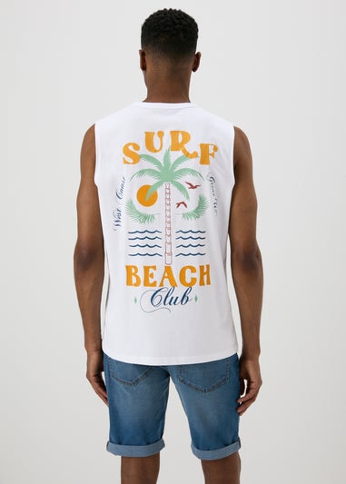 White Beach Vest