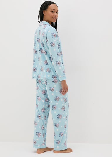 Disney Blue Stitch & Angel Pyjama Set