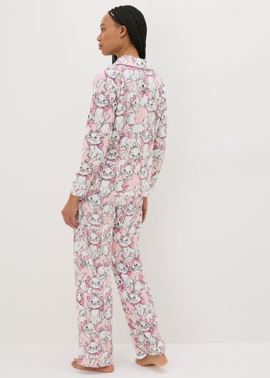 Disney Pink Marie Fleece Pyjama Set