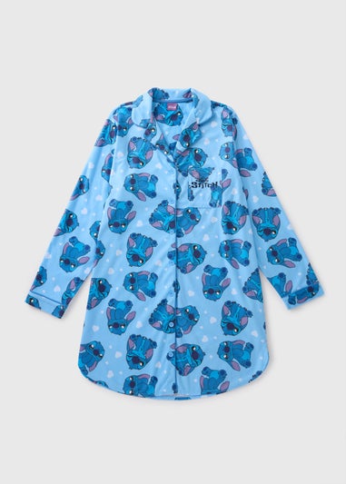 Disney Blue Stitch Night Shirt