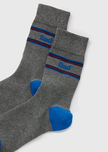 Grey Dad Socks