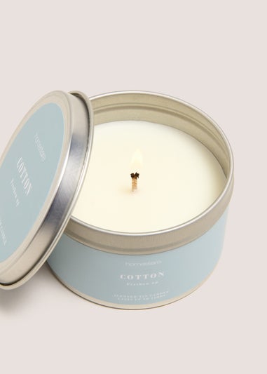 Cotton Tin Candle