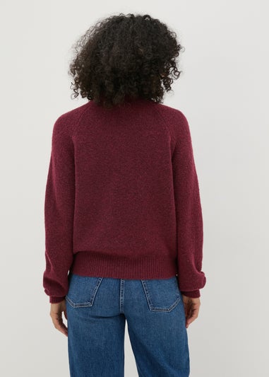 Papaya Petite Burgundy Scatter Sequin Jumper