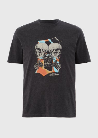 Charcoal Skull T-Shirt