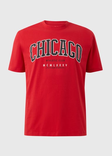 Red Chicago Varsity T-Shirt