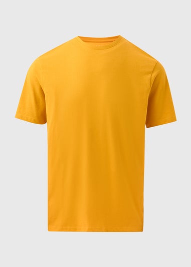 Yellow Essential Crew Neck T-Shirt