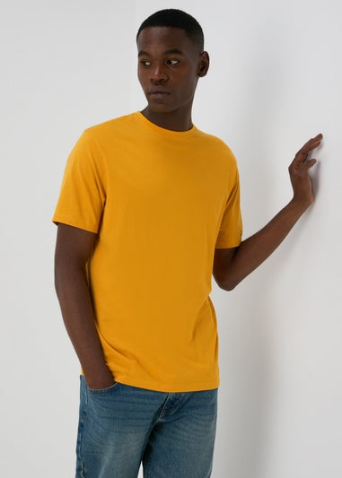 Yellow Essential Crew Neck T-Shirt