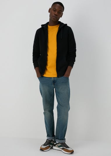 Yellow Essential Crew Neck T-Shirt