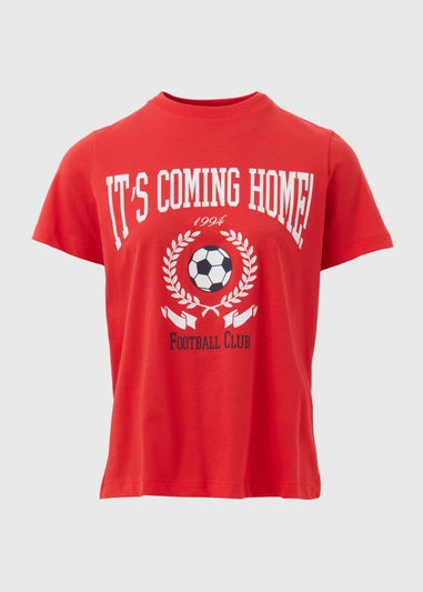 Red Football T-Shirt