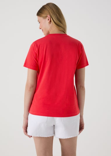 Red Football T-Shirt