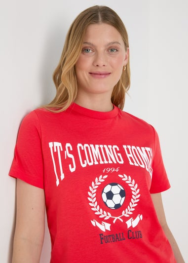 Red Football T-Shirt