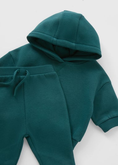 Baby Green Hoodie & Jogging Bottoms (Newborn-23mths)