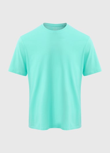 Turquoise Essential Crew Neck T-Shirt