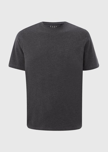 Charcoal Essential Crew Neck T-Shirt