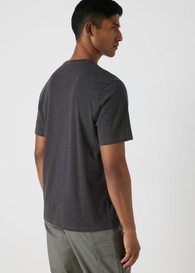 Charcoal Essential Crew Neck T-Shirt