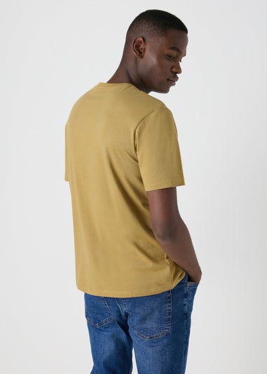 Mustard Essential Crew Neck T-Shirt