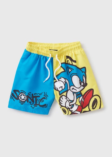 Sonic Kids Blue Swim Shorts (2-9yrs)