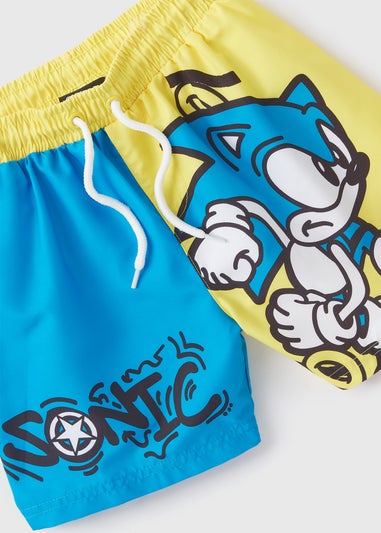 Sonic Kids Blue Swim Shorts (2-9yrs)