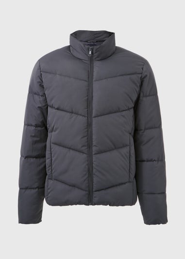 Grey Puffer Jacket