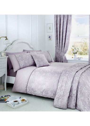 Dreams & Drapes Jasmine Purple Duvet Cover Set