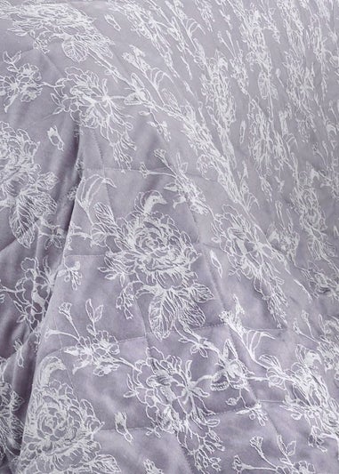 Dreams & Drapes Jasmine Purple Bedspread