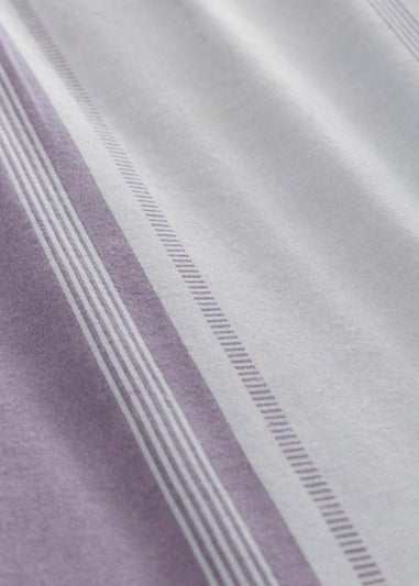 Fusion Plum Betley Brushed Duvet Cover Set