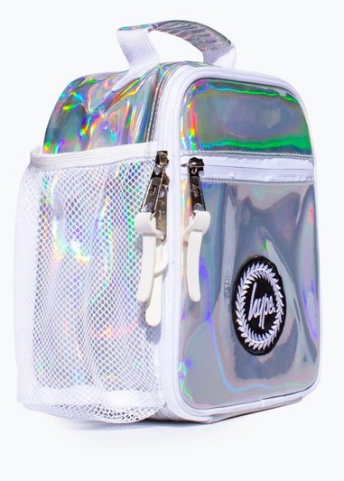 Hype Silver Holographic Lunch Bag