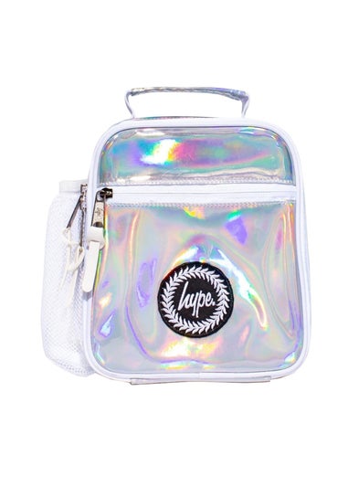 Hype Silver Holographic Lunch Bag