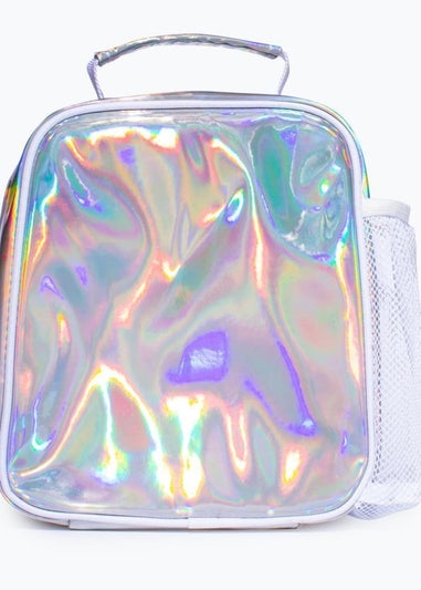 Hype Silver Holographic Lunch Bag