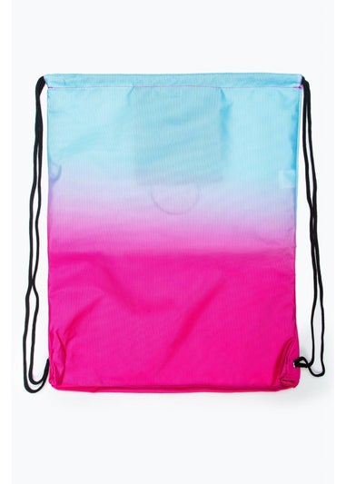 Hype Pink Fade Drawstring Bag