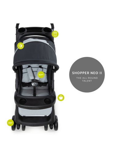 Hauck Black Shopper Neo II Pushchair