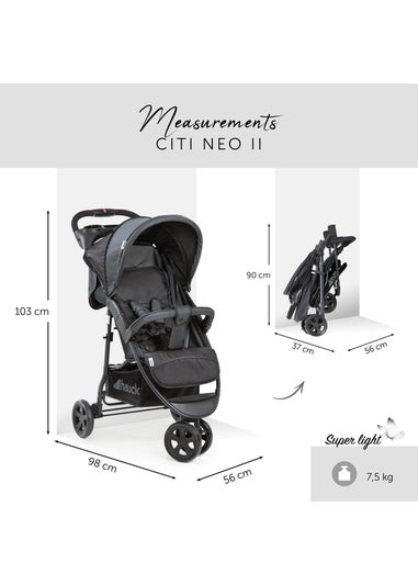 Hauck Black Citi Neo II Pushchair