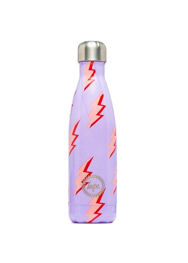 Hype Lilac Lightning Metal Water Bottle (500ml)