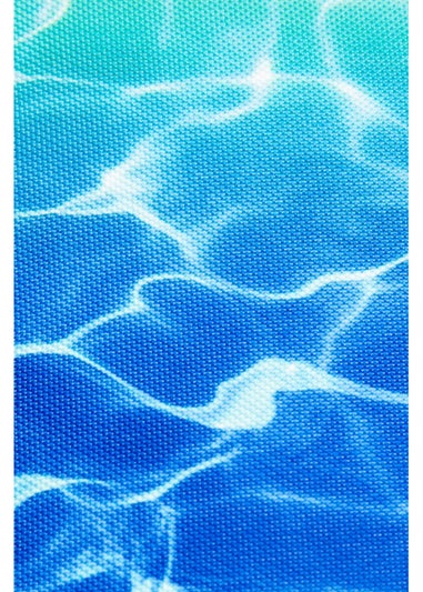 Hype Blue Pool Fade Lunch Bag