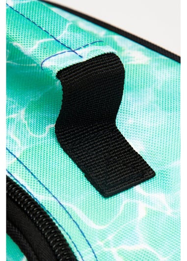 Hype Blue Pool Fade Lunch Bag