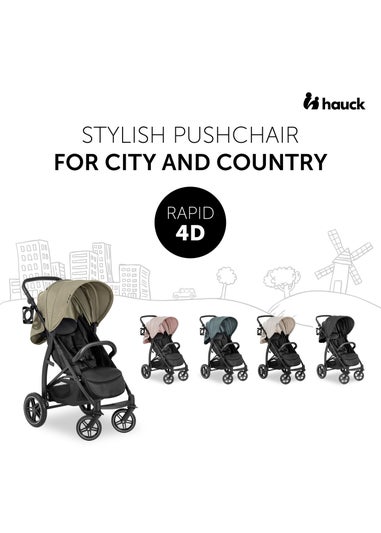 Hauck Olive Rapid 4D Pushchair