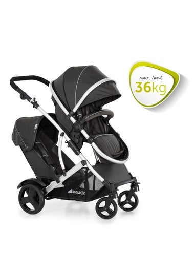 Hauck Black Duett 2 Tandem Pushchair